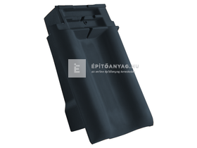 Creaton FUTURA taréjszellőző szegélycserép bal Nuance palaszürke engóbozott Creaton FUTURA taréjszellőző szegélycserép bal Nuance palaszürke engóbozott