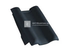 Creaton FUTURA félnyeregtető szegélycserép bal Nuance palaszürke engóbozott Creaton FUTURA félnyeregtető szegélycserép bal Nuance palaszürke engóbozott