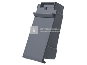 Creaton DOMINO taréjszellőző szegélycserép jobb Nuance szürke engóbozott Creaton DOMINO taréjszellőző szegélycserép jobb Nuance szürke engóbozott