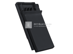 Creaton DOMINO taréjszellőző cserép Nuance fekete matt engóbozott Creaton DOMINO taréjszellőző cserép Nuance fekete matt engóbozott