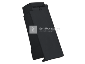 Creaton DOMINO szegélycserép bal Nuance fekete matt engóbozott Creaton DOMINO szegélycserép bal Nuance fekete matt engóbozott