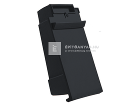 Creaton DOMINO taréjszellőző szegélycserép bal Nuance fekete matt engóbozott Creaton DOMINO taréjszellőző szegélycserép bal Nuance fekete matt engóbozott