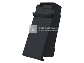 Creaton DOMINO taréjszellőző szegélycserép jobb Nuance fekete matt engóbozott Creaton DOMINO taréjszellőző szegélycserép jobb Nuance fekete matt engóbozott