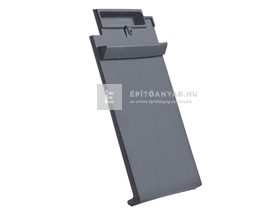 Creaton DOMINO kettőshullámú taréjszellőző cserép Nuance szürke engóbozott Creaton DOMINO kettőshullámú taréjszellőző cserép Nuance szürke engóbozott