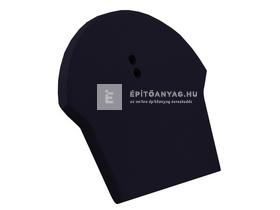 Creaton kezdő - és zárókorong PV Finesse fekete üvegmázas Creaton kezdő - és zárókorong PV Finesse fekete üvegmázas