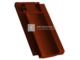 Creaton OPTIMA taréjszellőző cserép Finesse borvörös üvegmázas Creaton OPTIMA taréjszellőző cserép Finesse borvörös üvegmázas