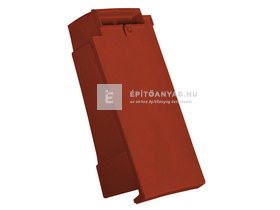 Creaton DOMINO szegélycserép bal Nuance borvörös engóbozott Creaton DOMINO szegélycserép bal Nuance borvörös engóbozott