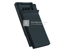 Creaton DOMINO taréjszellőző cserép Finesse palaszürke üvegmázas Creaton DOMINO taréjszellőző cserép Finesse palaszürke üvegmázas