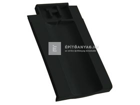Creaton OPTIMA kettőshullámú taréjszellőző cserép Nuance fekete engóbozott Creaton OPTIMA kettőshullámú taréjszellőző cserép Nuance fekete engóbozott
