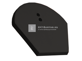 Creaton kezdő - és zárókorong BZ Nuance fekete matt engóbozott Creaton kezdő - és zárókorong BZ Nuance fekete matt engóbozott