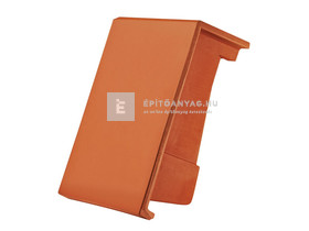 Creaton DOMINO félnyeregtető szegélycserép jobb natúrvörös Creaton DOMINO félnyeregtető szegélycserép jobb natúrvörös