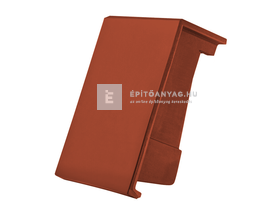 Creaton DOMINO félnyeregtető szegélycserép jobb Nuance rézvörös engóbozott Creaton DOMINO félnyeregtető szegélycserép jobb Nuance rézvörös engóbozott