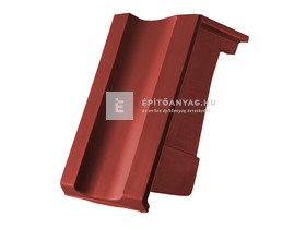 Creaton OPTIMA félnyeregtető szegélycserép préselt jobb Nuance borvörös engóbozott Creaton OPTIMA félnyeregtető szegélycserép préselt jobb Nuance borvörös engóbozott