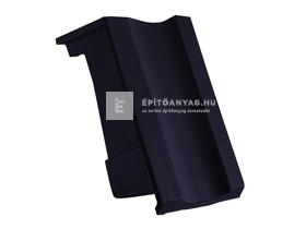 Creaton OPTIMA félnyeregtető szegélycserép préselt bal Finesse fekete üvegmázas Creaton OPTIMA félnyeregtető szegélycserép préselt bal Finesse fekete üvegmázas