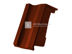 Creaton OPTIMA félnyeregtető szegélycserép préselt jobb Finesse borvörös üvegmázas Creaton OPTIMA félnyeregtető szegélycserép préselt jobb Finesse borvörös üvegmázas