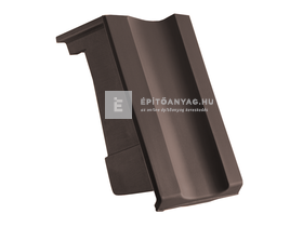 Creaton OPTIMA félnyeregtető szegélycserép préselt bal Nuance sötétbarna engóbozott Creaton OPTIMA félnyeregtető szegélycserép préselt bal Nuance sötétbarna engóbozott