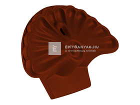 Creaton kezdő - és zárókorong PH kagylóformájú Finesse borvörös üvegmázas Creaton kezdő - és zárókorong PH kagylóformájú Finesse borvörös üvegmázas