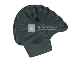 Creaton kezdő - és zárókorong PH kagylóformájú Nuance palaszürke engóbozott Creaton kezdő - és zárókorong PH kagylóformájú Nuance palaszürke engóbozott