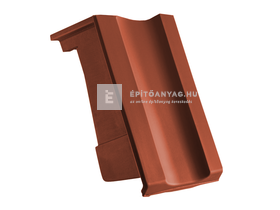 Creaton OPTIMA félnyeregtető szegélycserép préselt bal Nuance rézvörös engóbozott Creaton OPTIMA félnyeregtető szegélycserép préselt bal Nuance rézvörös engóbozott