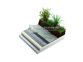 Dörken Delta Floraxx Top Polietilén perforált lemez zöldtetőhöz 20 mm, 2x10 m Dörken Delta Floraxx Top Polietilén perforált lemez zöldtetőhöz 20 mm, 2x10 m