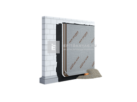 Dörken Delta Geo-Drain Quattro Felületszivárgó lemez ragasztósávval 2x12,5 m Dörken Delta Geo-Drain Quattro Felületszivárgó lemez ragasztósávval 2x12,5 m