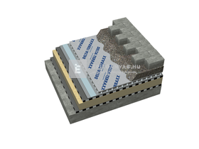 Dörken Delta Terraxx Felületszivárgó lemez kasírozott, ragasztósávval 2,4x12,5 m Dörken Delta Terraxx Felületszivárgó lemez kasírozott, ragasztósávval 2,4x12,5 m