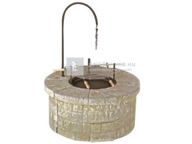 Fabrostone Kör bográcsoló garnitúra Fabrostone Kör bográcsoló garnitúra