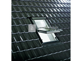 Roto WDF R45 K WD Műa billenő tetőablak,fehér, hőszig.csom,2r.üveg 7/11, 74x118 cm