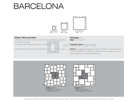 KK Kavics Barcelona Classic Térkő nagykocka KK agyag 30x30 cm 6 cm KK Kavics Barcelona Classic Térkő nagykocka KK agyag 30x30 cm 6 cm