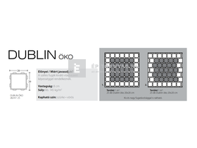 KK Kavics Dublin Öko Térkő KK vörös 20x20 cm 8 cm KK Kavics Dublin Öko Térkő KK vörös 20x20 cm 8 cm