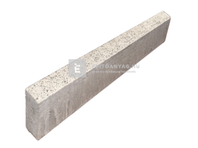 KK Kavics Korzó Szegély fehér márványmosott 8x25x100 cm KK Kavics Korzó Szegély fehér márványmosott 8x25x100 cm