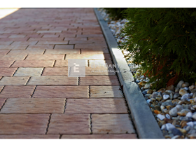 KK Kavics Útszegélykő szürke 8x25x100 cm KK Kavics Útszegélykő szürke 8x25x100 cm