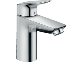 Hansgrohe Logis 100 Mosdócsaptelep egykaros, automata lefolyó-garnitúrával króm Hansgrohe Logis 100 Mosdócsaptelep egykaros, automata lefolyó-garnitúrával króm