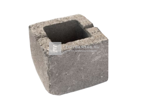 Leier Antik kerítéskő félkő agyagszürke 20x20x20 cm Leier Antik kerítéskő félkő agyagszürke 20x20x20 cm