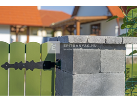 Leier Antik kerítéskő normálkő felezhető, füstantracit 20x40x20 cm Leier Antik kerítéskő normálkő felezhető, füstantracit 20x40x20 cm