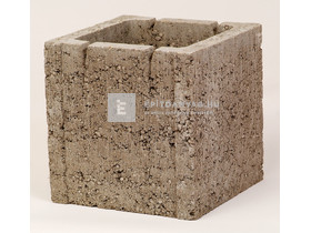 Leier pillérkő 25x25x23 cm Leier pillérkő 25x25x23 cm