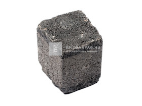 Leier Dom térkő, körkő antik, palaszürke 7x7x8 cm Leier Dom térkő, körkő antik, palaszürke 7x7x8 cm