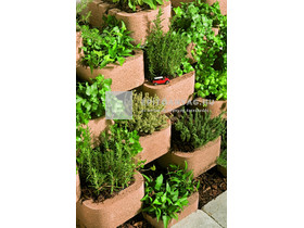 Leier Kaiserstein rézsűkő barna 25x31x12,5 cm Leier Kaiserstein rézsűkő barna 25x31x12,5 cm