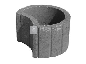 Leier Luna Quartz rézsűkő szürke 40x50x30 cm Leier Luna Quartz rézsűkő szürke 40x50x30 cm