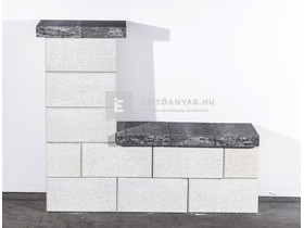 Leier Modern Kerítéskő normál natúr törtfehér 40x20x20 cm Leier Modern Kerítéskő normál natúr törtfehér 40x20x20 cm