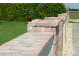 Leier Patio térkő és falazóelem antik, téglavörös melírozott 12,4x25x5 cm Leier Patio térkő és falazóelem antik, téglavörös melírozott 12,4x25x5 cm
