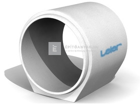 Leier Körszelvényű talpas cső 50 cm Leier Körszelvényű talpas cső 50 cm