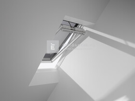 VELUX ROZ 78 cm-es csomag: kék sötétítő kampós roletta és fekete hővédő roló