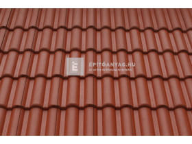 Bramac Római Merito Plus alapcserép rubinvörös Bramac Római Merito Plus alapcserép rubinvörös