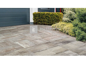 Semmelrock Citytop Grande Kombi térkő grafit-terra 6 cm Semmelrock Citytop Grande Kombi térkő grafit-terra 6 cm