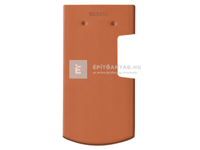 Tondach Hódfarkú szegmensvágású szellőző alátétcserép bal kettősfedés Natur téglavörös Tondach Hódfarkú szegmensvágású szellőző alátétcserép bal kettősfedés Natur téglavörös