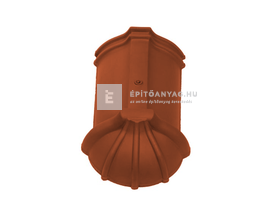 Tondach hornyolt kezdő gerinccserép Natur téglavörös (rögzítőcsavarral) Tondach hornyolt kezdő gerinccserép Natur téglavörös (rögzítőcsavarral)