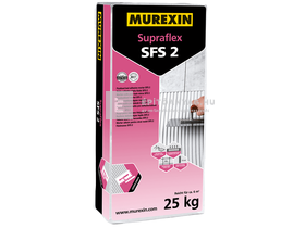 Murexin SFS 2 Suparaflex ragasztóhabarcs S2 fehér 25 kg