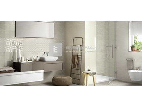 Ragno Grace Bianco dekor fali csempe, bézs 20x50 cm Ragno Grace Bianco dekor fali csempe, bézs 20x50 cm