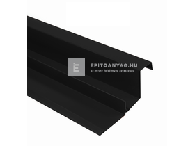 Terrán oromszegély acél fekete 2 m Terrán oromszegély acél fekete 2 m